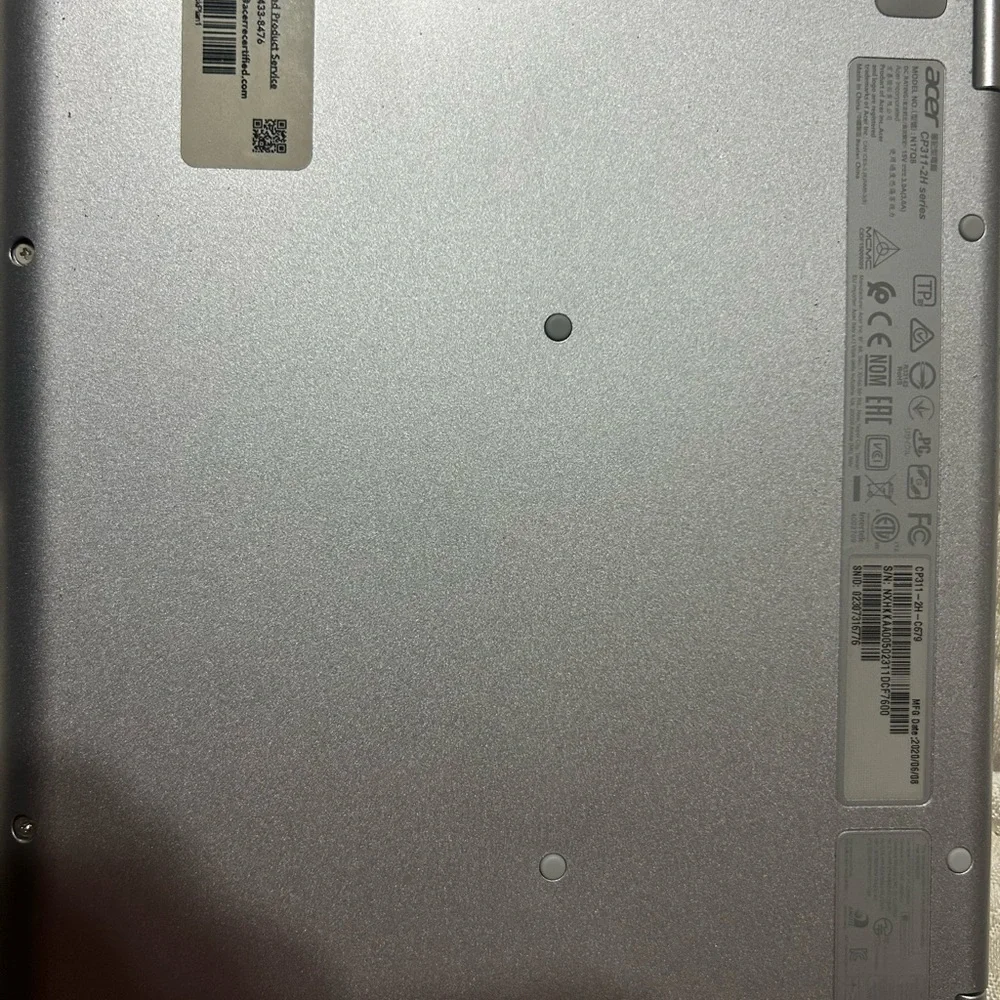Acer Chromebook - Black and Silver